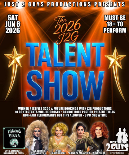 J2G  Moondog Talent Show poster