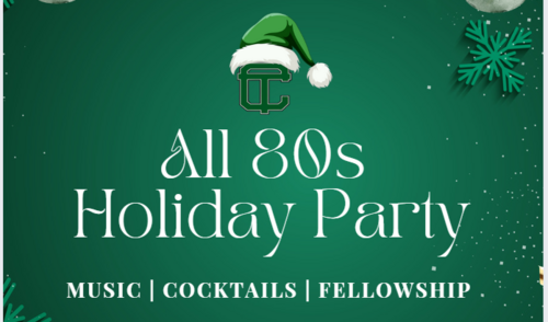 Cass Tech 80s Holiday  Party '24 poster