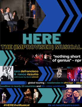 DIF 8/8/25 Go! 7pm (Barbara, A Mother, Jer & Care, Mouse Couch, Here : The (Improvised) Musical poster